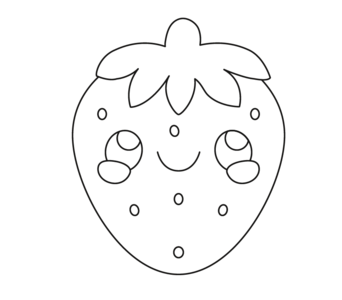Motiv: Erdbeere