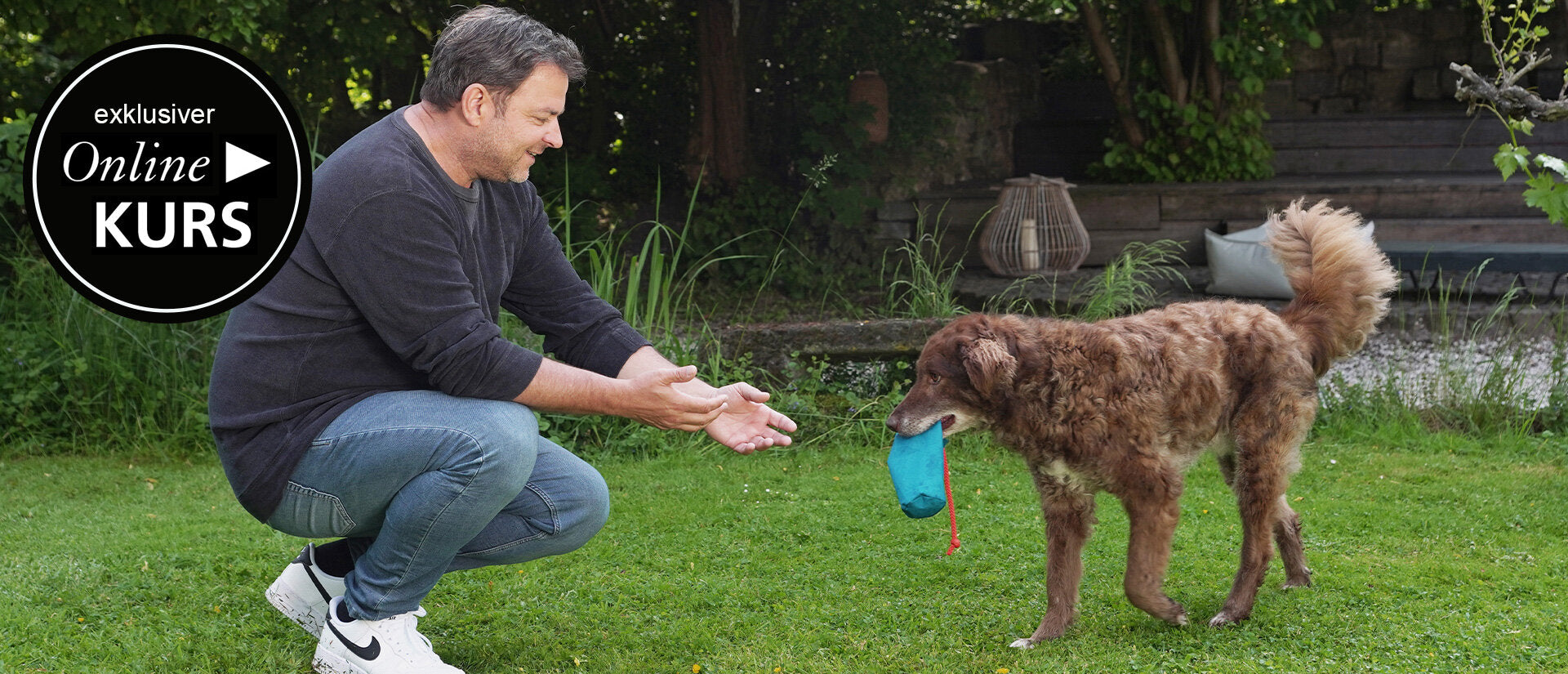 Hunde beschäftigen mit Martin Rütter Banner