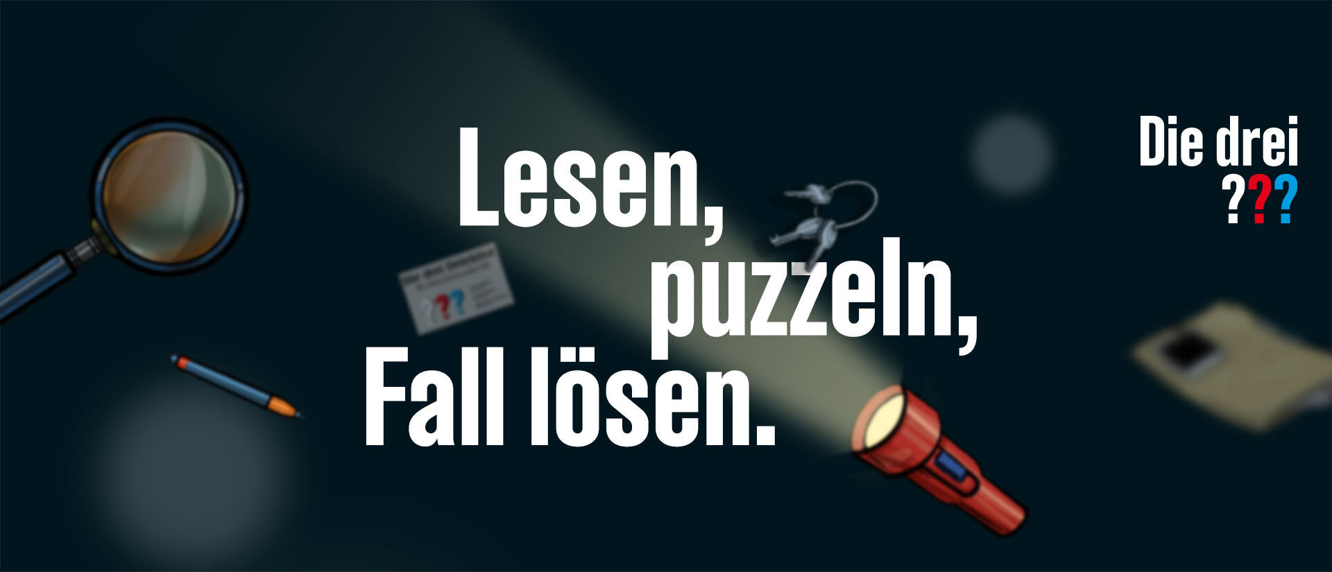 Krimi-Puzzle: Die drei ??? Kids - Achtung, Meeresungeheuer! Banner