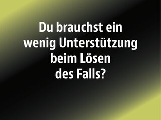 Hilfe nötig